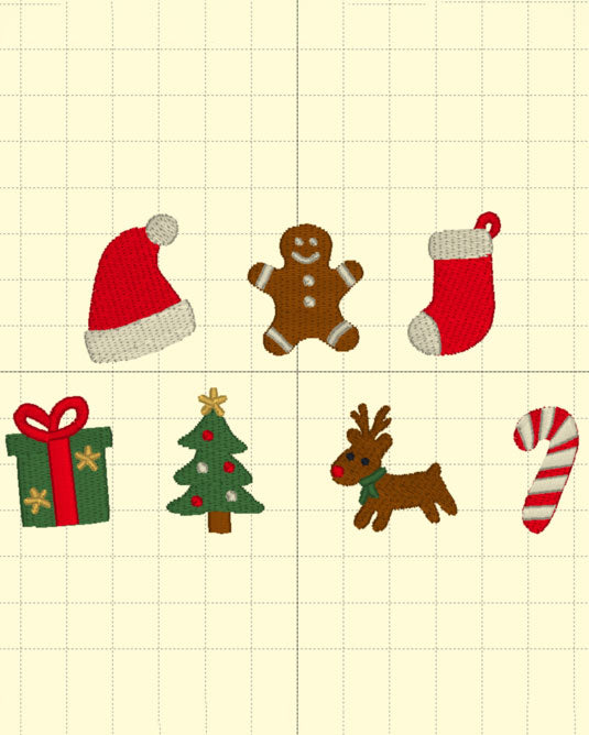 Holly Jolly Embroidered Tote Bag