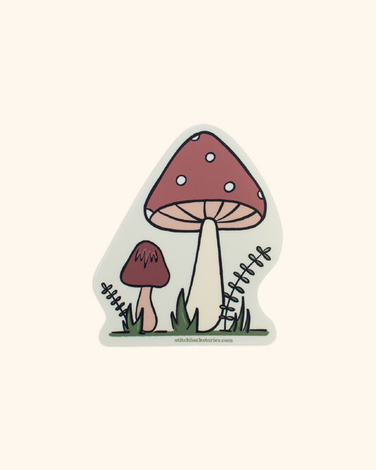Mushroom Sticker