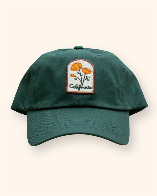 California Poppies Dad Hat
