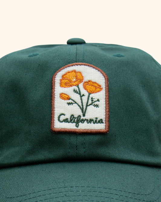 California Poppies Dad Hat