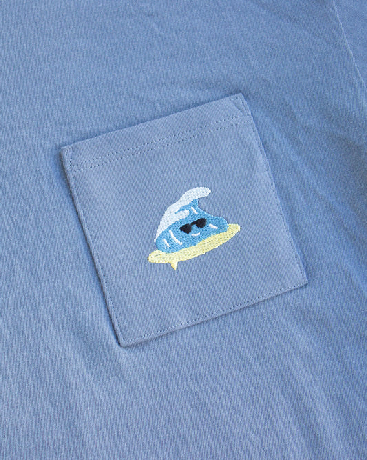 Wave Dude Pocket Tee