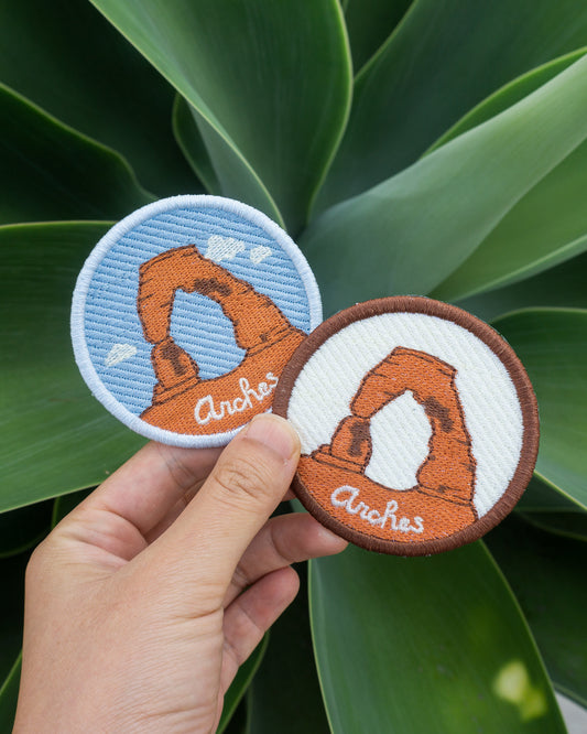 Delicate Arch Embroidered Patch