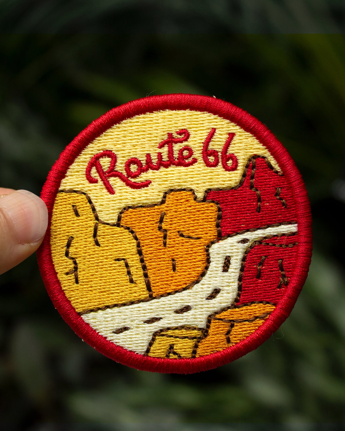 Route 66 Embroidered Patch