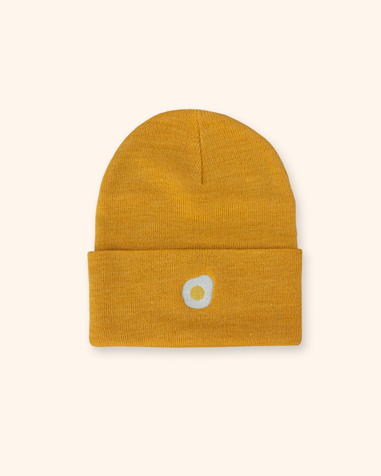 Fried Egg Recycled Beanie